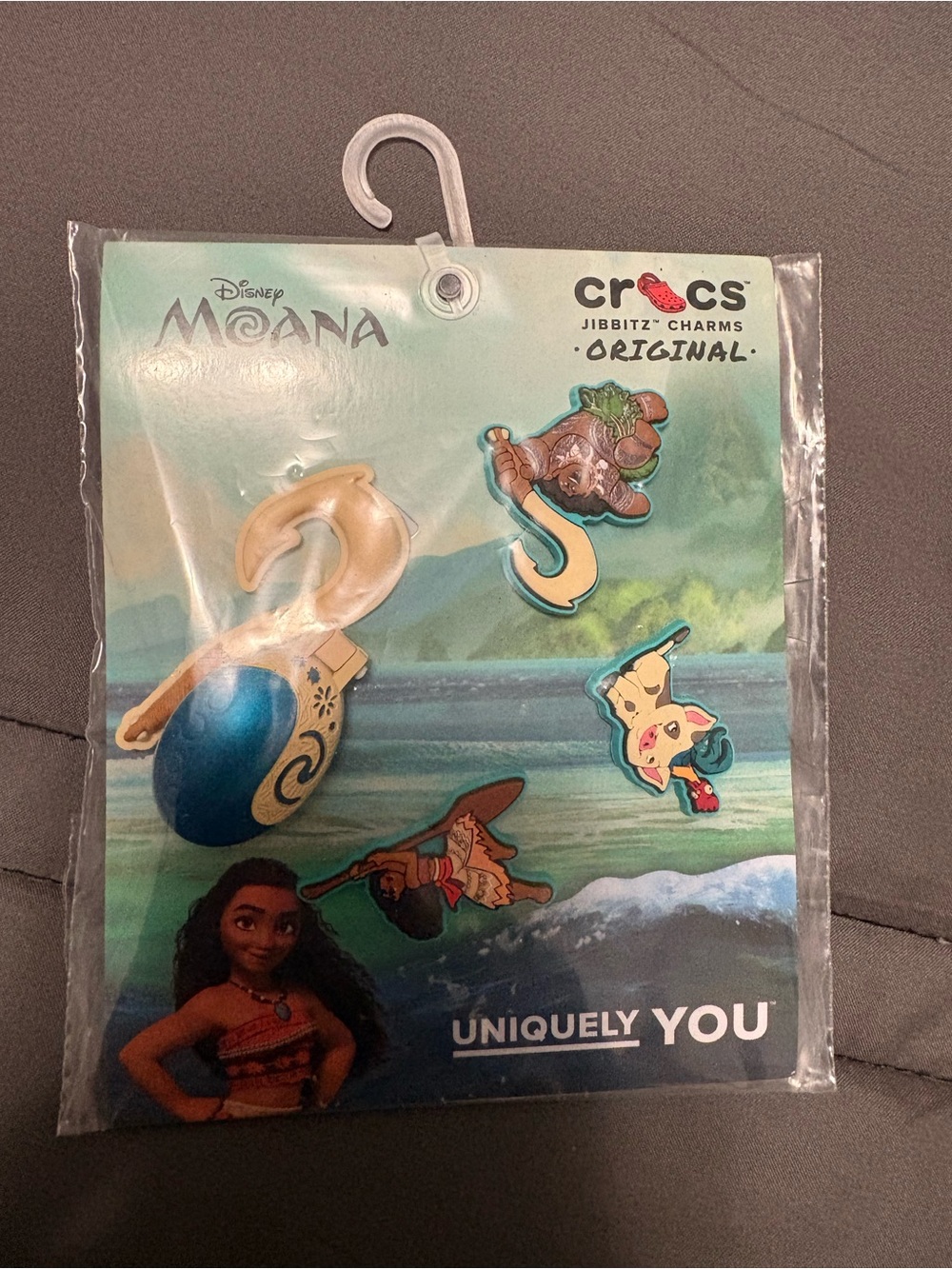 Disney Holographic Packaging with Blue and Red Accents